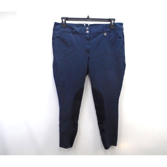 Romfh Sarafina Breeches Pants Womens Size 36 (36x25) Horseback Riding Navy Blue - Picture 1 of 11